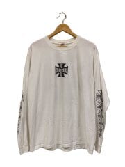 画像：WEST COAST CHOPPERS IRON CROSS LONG BEACH CA LS/XL/コットン
