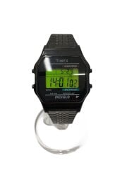 画像：クォーツ腕時計/アナログ/ステンレス/BLK/WDS-TIMEX-02