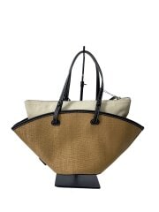 画像：ハンドバッグ/--/BRW/無地