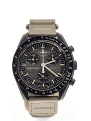 画像：クォーツ腕時計/アナログ/--/GRY/GRY