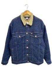 画像：Gジャン/L/デニム/IDG/無地/DM09335-1A4