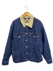 画像：Gジャン/XL/デニム/IDG/無地/DM09335-1A4