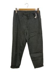 画像：スラックスパンツ/O/ウール/GRY