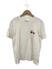 画像：Tシャツ/3/コットン/WHT/17-01427m