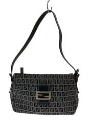 画像：ショルダーバッグ/ミニマンマバケット/ズッカ柄/ネイビー/総柄