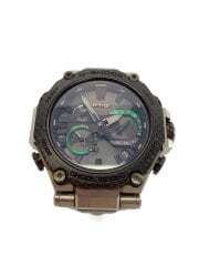 画像：ソーラー腕時計_G-SHOCK/アナログ/ステンレス/BLK/SLV/2021