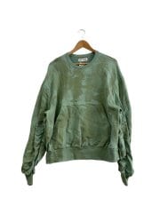 画像：スウェット/L/コットン/GRN/総柄