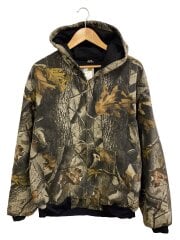 画像：アクティブジャケット/XL/コットン/BRW/カモフラ