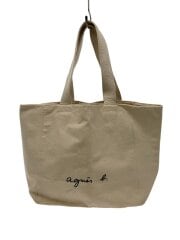 画像：トートバッグ/コットン/BEG/無地/g003-01