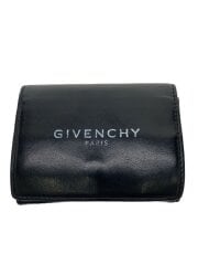 画像：3つ折り財布/レザー/BLK/メンズ/bk604m