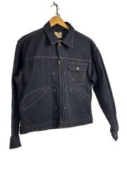 画像：Gジャン/M/コットン/BLK/無地/WS9354