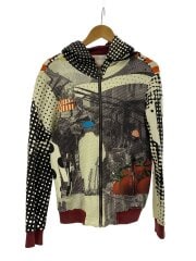 画像：ジップパーカー/42/コットン/総柄/G9EK8T/FU75B