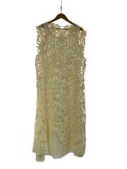 画像：ノースリーブワンピース/FREE/ポリエステル/BEG/無地/ansun-053