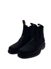 画像：サイドゴアブーツ/US10/BLK/001198/キズ・皺有り//