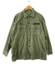 画像：OG-107/Cotten Sateen Utility Shirt/長袖シャツ/--/コットン/GRN//