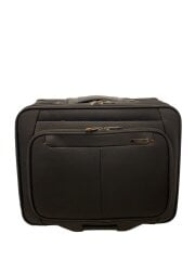 画像：トラベルキャリー_モバイルオフィス/ナイロン/BLK/無地