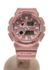 画像：クォーツ腕時計・G-SHOCK/デジアナ/--/PNK/PNK/SS//