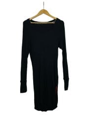 画像：長袖Tシャツ/1/コットン/BLK/2201110305