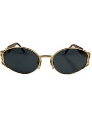 画像：サングラス/オーバル/BLK/GRY/レディース/FS261