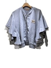 画像：レースドッキング/スウェット/44/コットン/GRY/無地
