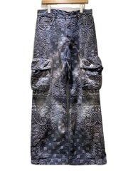 画像：24AW/MA Paisley Utility Cargo/ボトム/31/コットン/GRY/総柄
