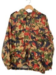 画像：70s～80s/スイス軍/ミリタリージャケット/52/ポリエステル/マルチカラー/カモフラ