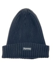 画像：Overdyed Beanie/ニットキャップ/FREE/コットン/BLK/無地/メンズ