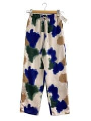 画像：ハンドペイント風イージーパンツ/S/ポリエステル/マルチカラー/総柄/1614-144-5204