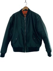 画像：22AW/2wayキルティングフライトジャケット/48/ナイロン/GRN/無地/698717 Z8A1X