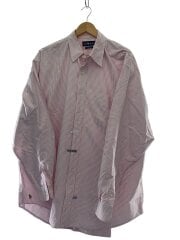 画像：長袖シャツ/XL/コットン/PNK/ストライプ/The Big Oxford