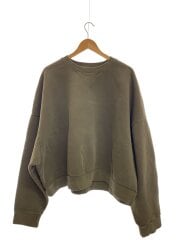 画像：スウェット/L/コットン/KHK/無地/ES2126MIL