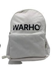 画像：リュック/キャンバス/WHT/プリント/×ANDYWARHOL