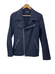 画像：ダブルライダースジャケット/1/アクリル/BLK/6503JX94 H14