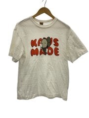 画像：Tシャツ/M/コットン/WHT