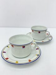 画像：カップ&ソーサー/2点セット/WHT