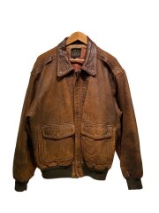 画像：フライトジャケット/S/レザー/BRW