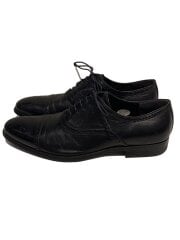 画像：ドレスシューズ/27cm/BLK/ウイングチップ