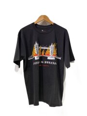 画像：Tシャツ/L/コットン/BLK/プリント