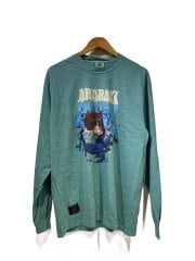 画像：長袖Tシャツ/L/コットン/BLU