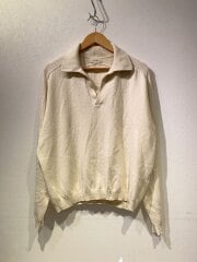 画像：ニット・セーター(薄手)/--/コットン/BEG/無地/26SS-CKKT-038