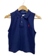 画像：ノースリーブカットソー/M/コットン/NVY