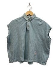 画像：ジンバカノコ/ポロシャツ/FREE/コットン/BLU/45rpm