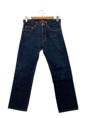 画像：ストレートパンツ/30/コットン/NVY/無地/USA/ボタンフライ