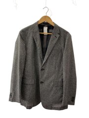 画像：テーラードジャケット/LL/ポリエステル/GRY/総柄/51E14-114-06