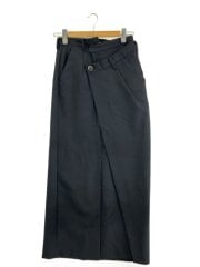 画像：ロングスカート/38/ウール/BLK/300HA231-1800