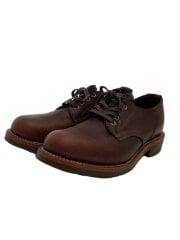 画像：4INCH SERVICE OXFORD/ドレスシューズ/26cm/BRW/レザー/1901M74