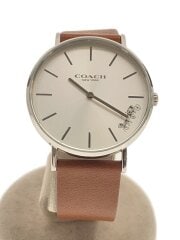 画像：腕時計/アナログ/レザー/BEG/14503120