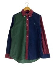 画像：長袖シャツ/M/コットン/マルチカラー/コーデュロイ/CUSTOM FIT//