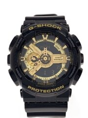 画像：クォーツ腕時計・G-SHOCK/デジアナ/BLK