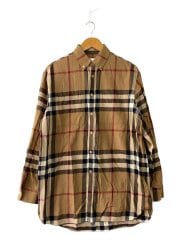画像：ノヴァチェックボタンダウン/長袖シャツ/XS/コットン/BRW/4565531